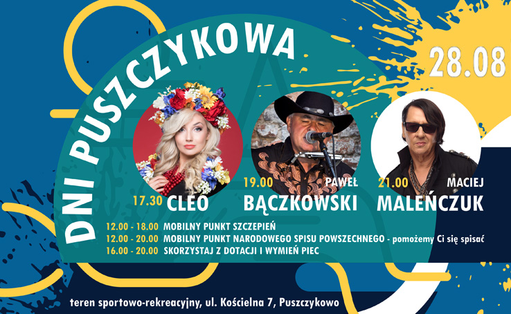 Dni Puszczykowa 2021. Informacja o koncertach.