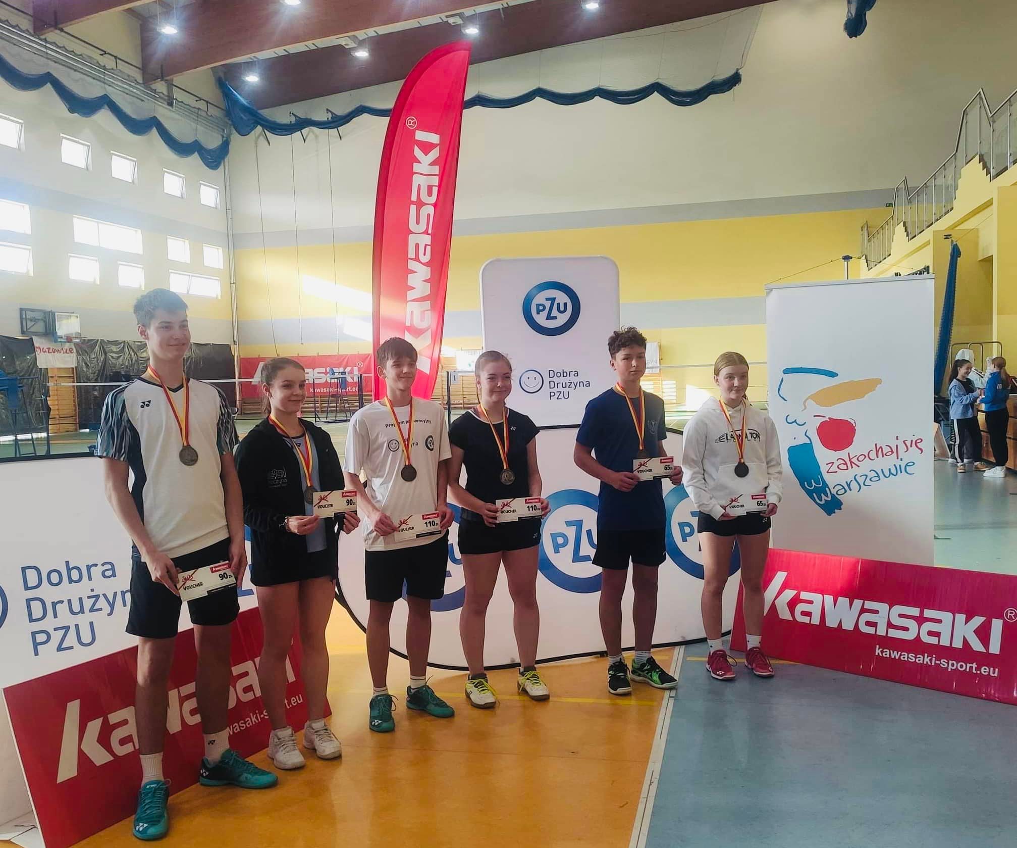 Bardzo dobry występ zanotowali puszczykowscy badmintoniści na Grand Prix Juniorów i Młodzików w Warszawie.