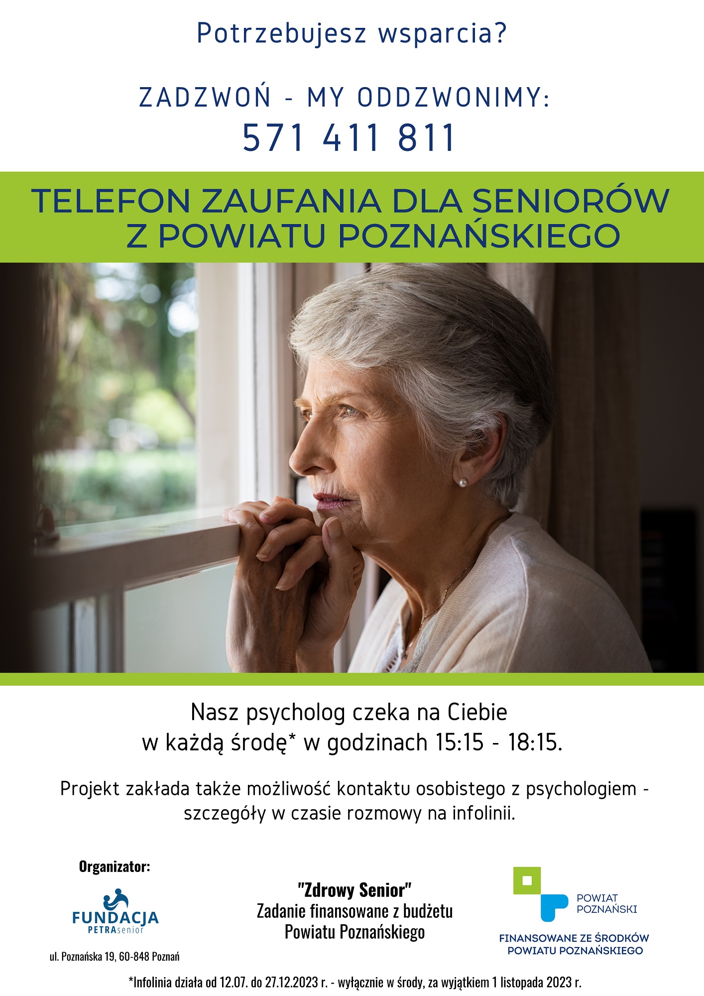 Zdrowy Senior - wsparcie psychologiczne