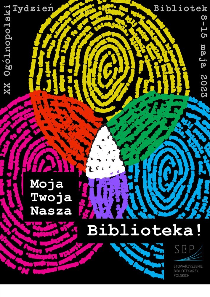Jubileuszowy XX Ogólnopolski Tydzień Bibliotek odbędzie się w dniach od 8 do 15 maja 2023 roku.  Już teraz serdecznie zapraszamy do puszczykowskiej Biblioteki Miejskiej na wydarzenia zorganizowane w ramach tej inicjatywy.