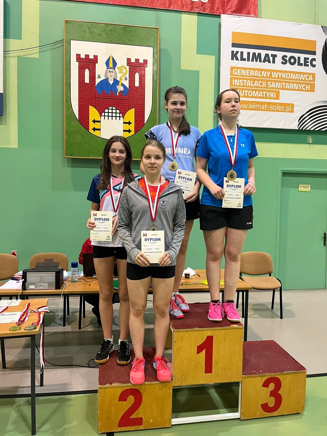 W Solcu Kujawskim odbył się Krajowy Turniej Młodzików. Bardzo dobrze zaprezentowali się na nim puszczykowscy badmintoniści. 