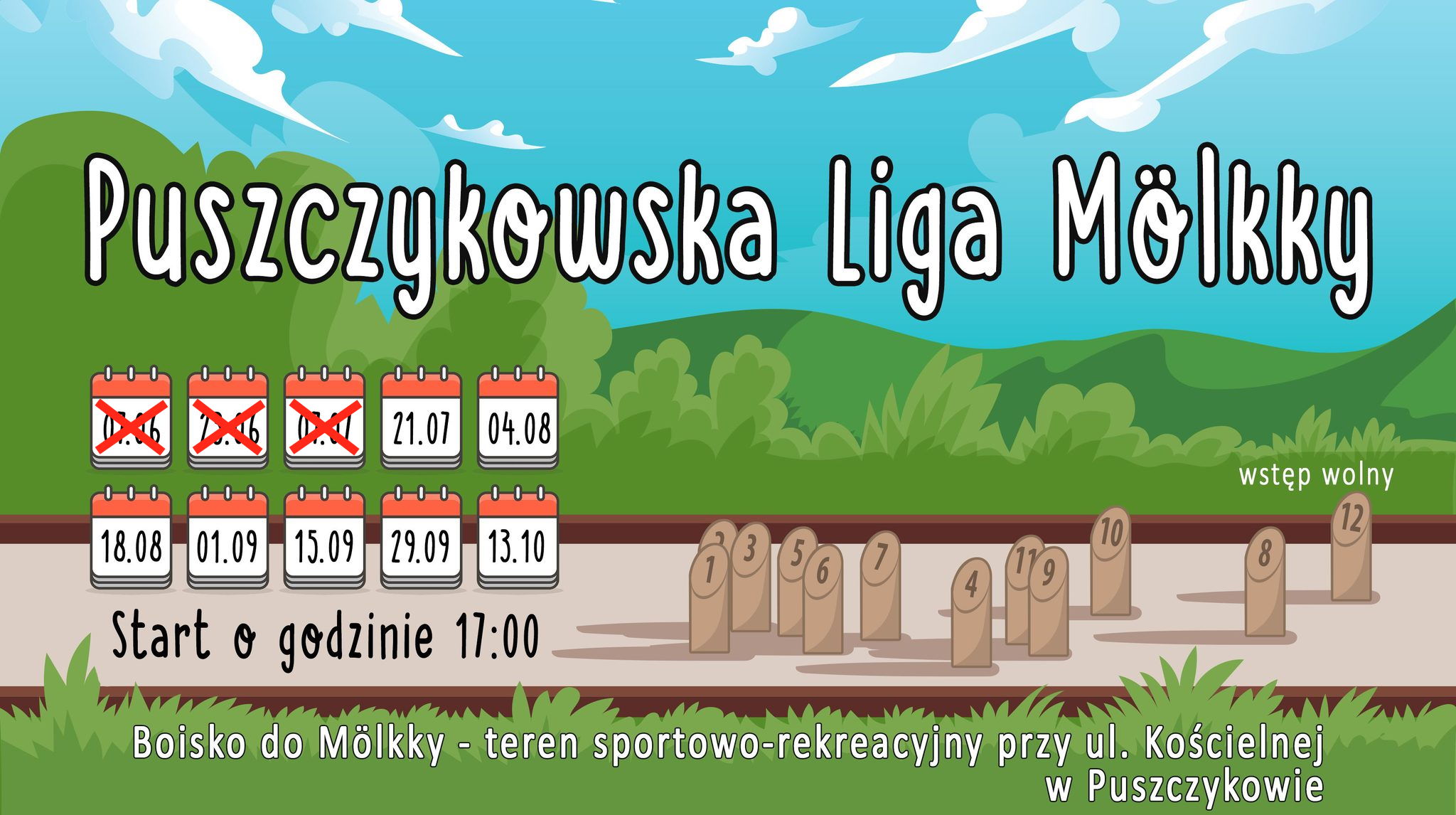 Puszczykowska Liga Mölkky 2023