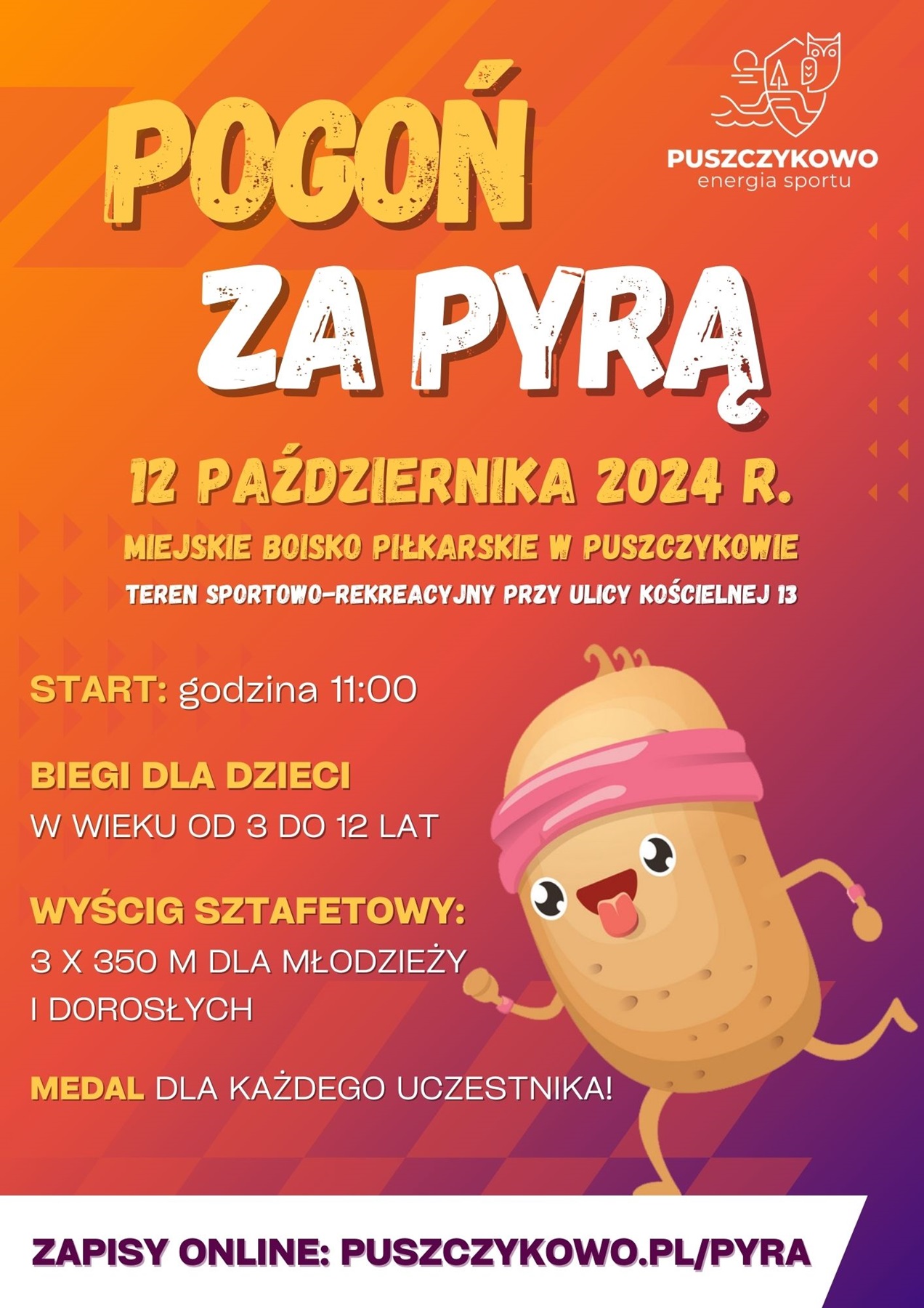 Pogoń za Pyrą plakat